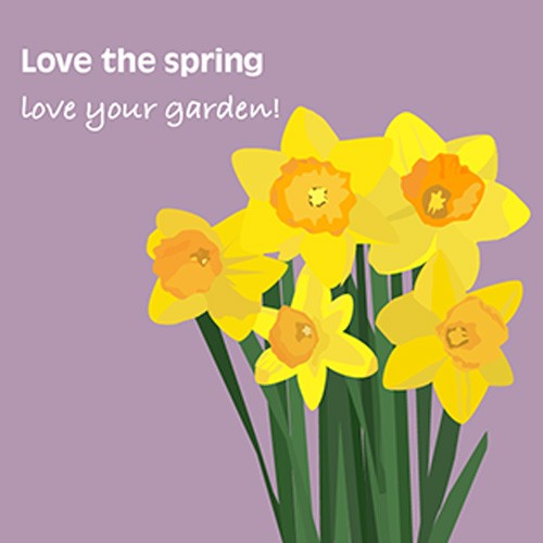 Love the spring. Love your garden